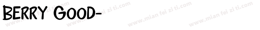 Berry Good字体转换